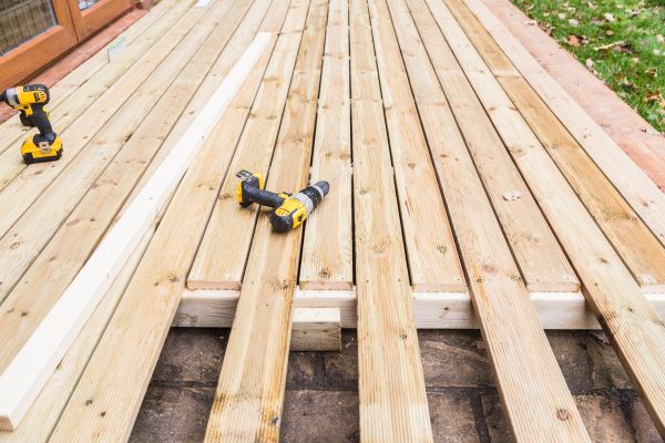 Damaged Deck Boards Repair in Lincoln