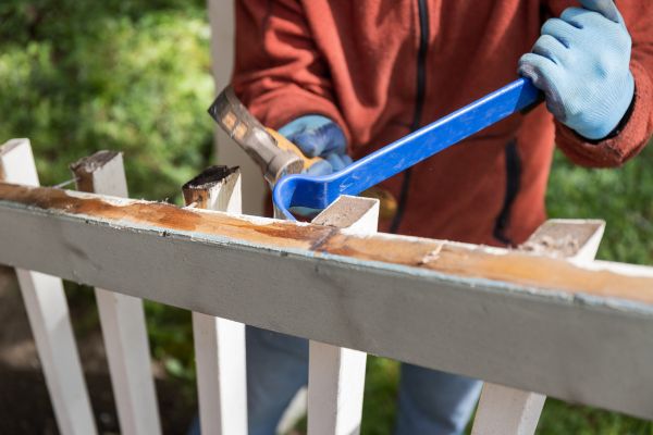 Deck Railing Replacement in Lincoln