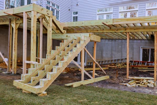 Deck Post Replacement in Lincoln