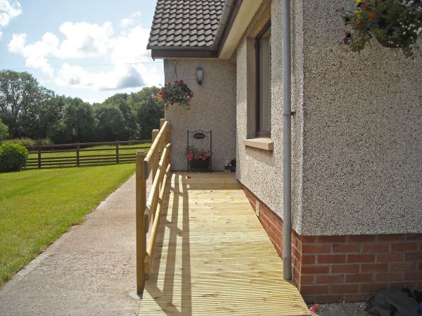 Cost of Hardwood Ramp Installation in Lincoln