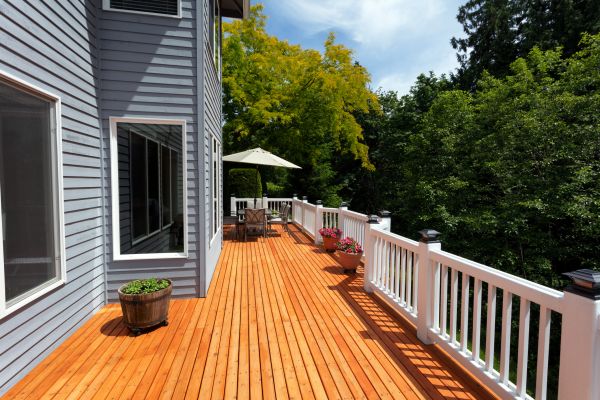 Cost of Cedar Deck Construction in Lincoln
